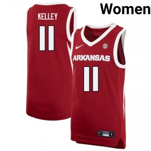 Womens Karter Knox Cardinal Arkansas Razorbacks #11 College Basketball Replica Jerseys 741964-510